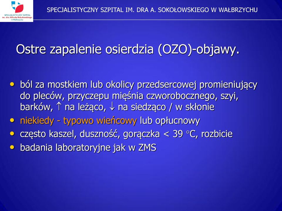 mięśnia czworobocznego, szyi, barków, na leżąco, na siedząco / w skłonie