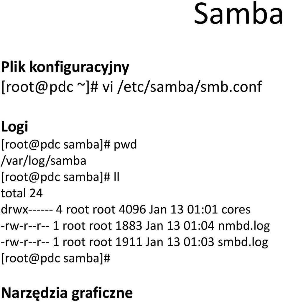 drwx------ 4 root root 4096 Jan 13 01:01 cores -rw-r--r-- 1 root root 1883 Jan