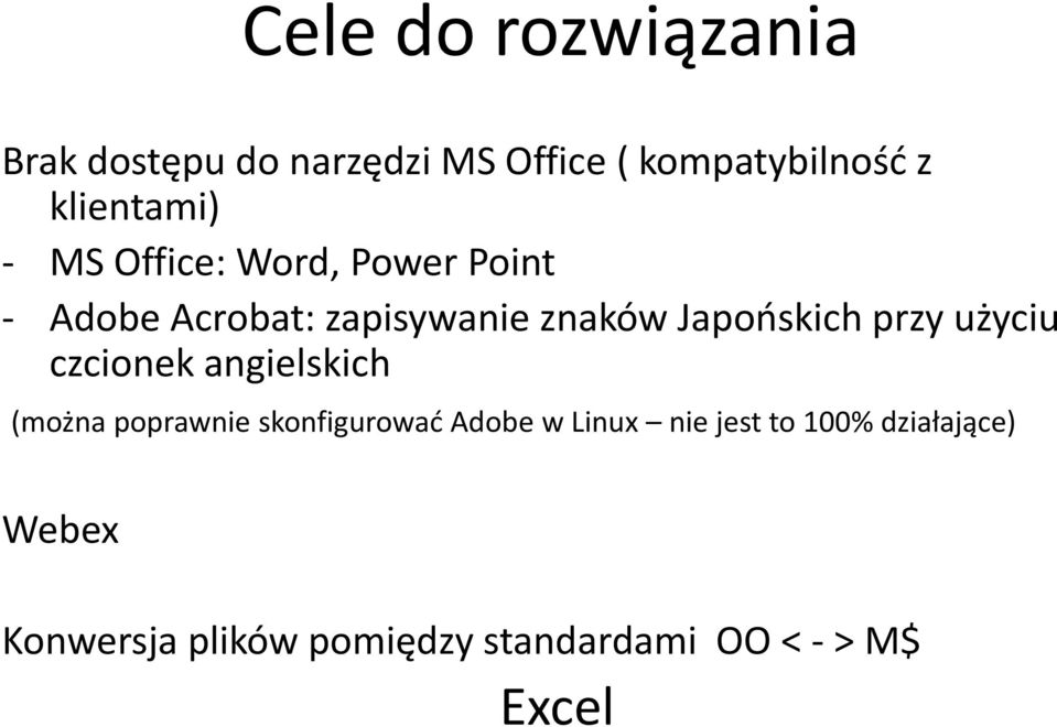 Japooskich przy użyciu czcionek angielskich (można poprawnie skonfigurowad Adobe w