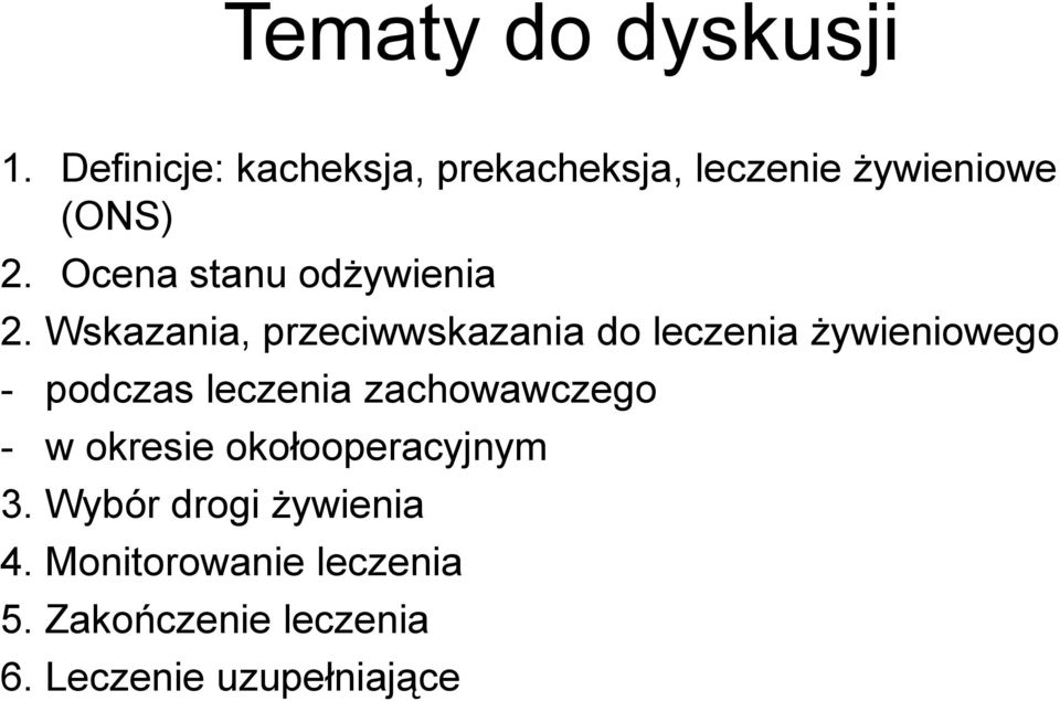 Ocena stanu odżywienia 2.