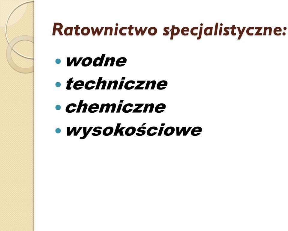 wodne techniczne