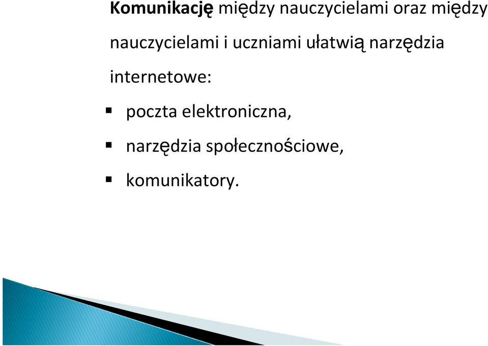 narzędzia internetowe: poczta