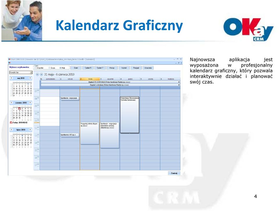 profesjonalny kalendarz graficzny,