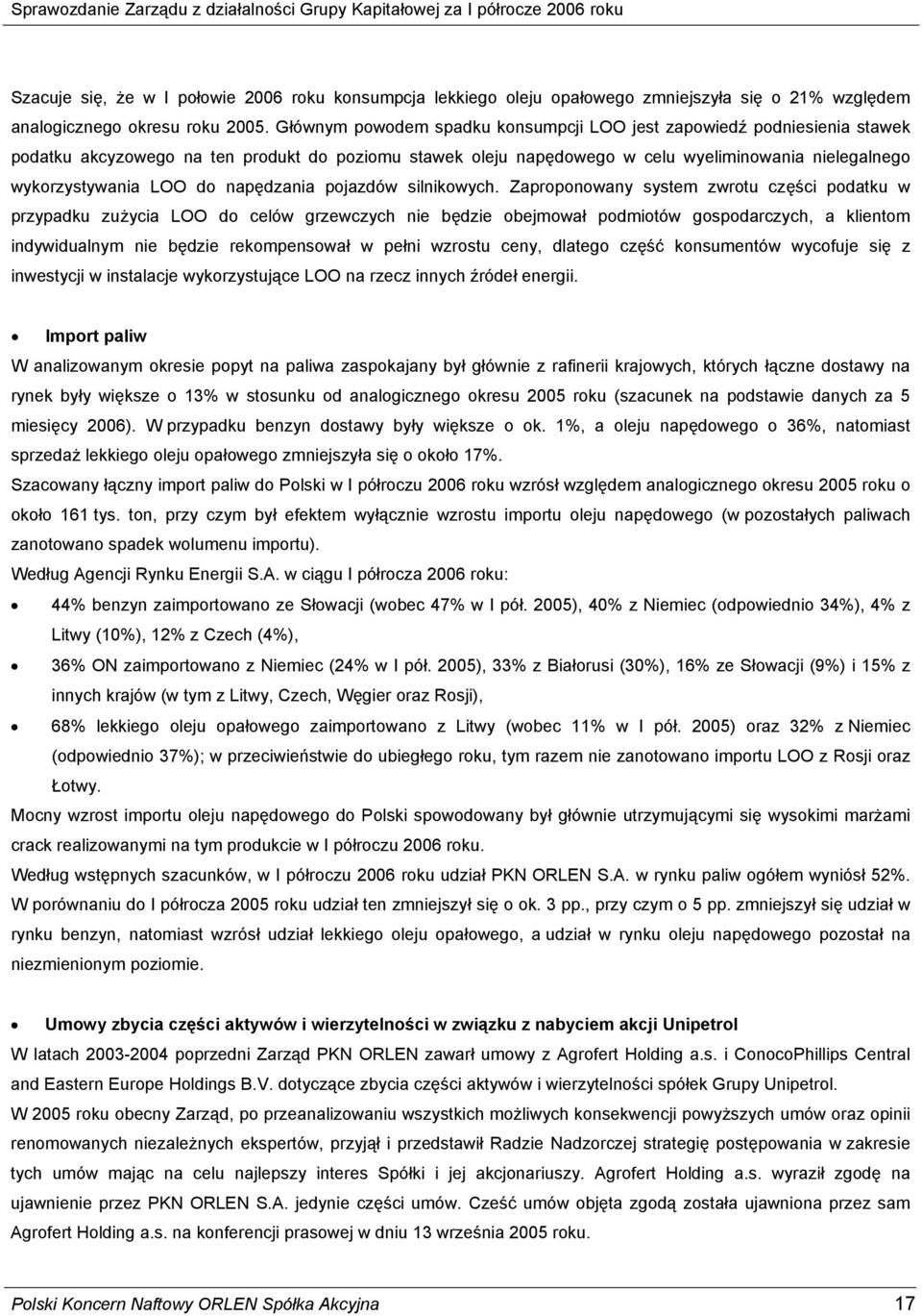 napędzania pojazdów silnikowych.