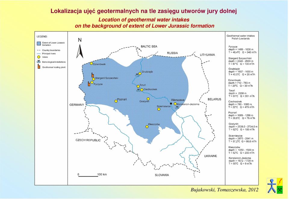 water intakes on the background of extent of