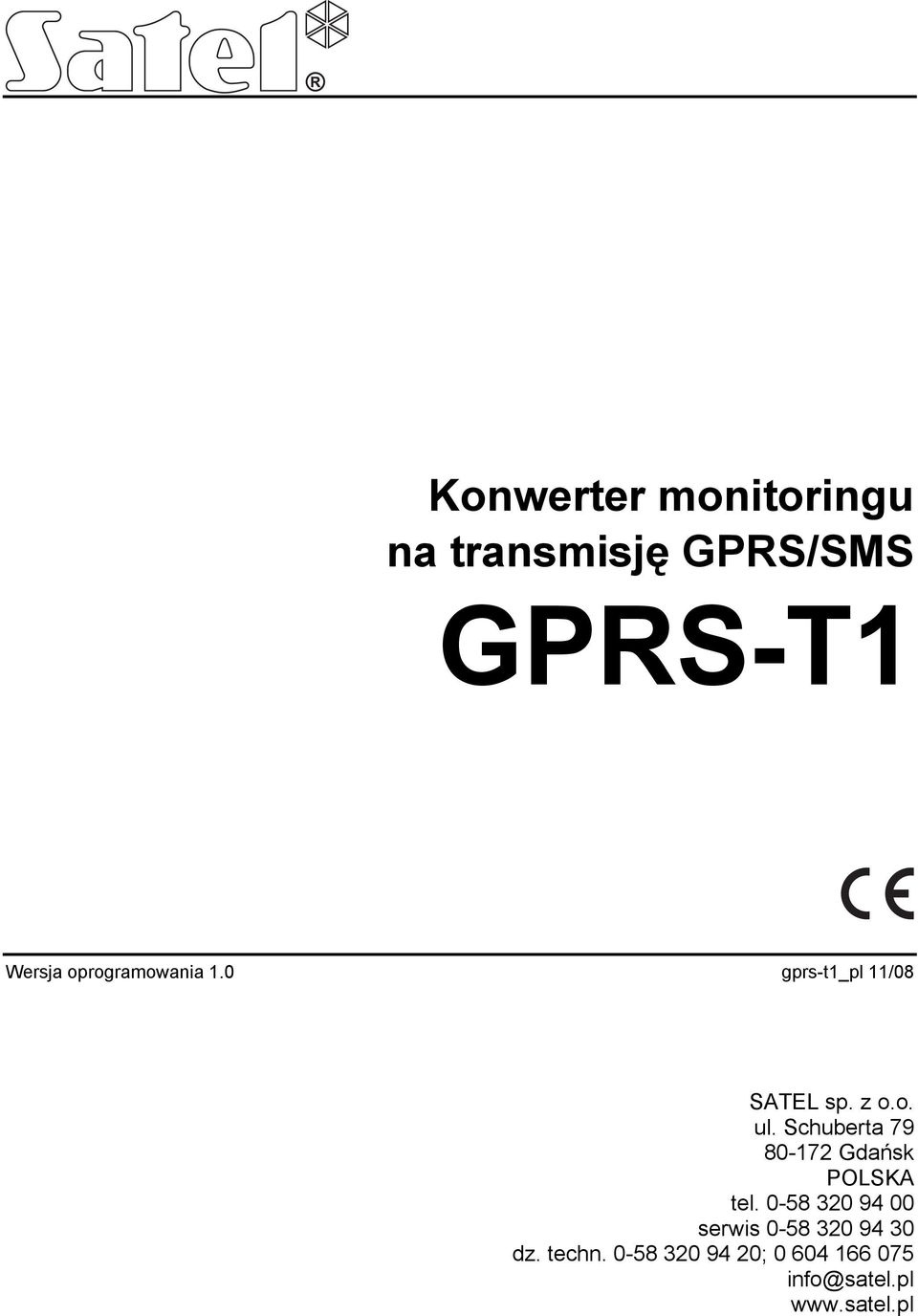 Schuberta 79 80-172 Gdańsk POLSKA tel.