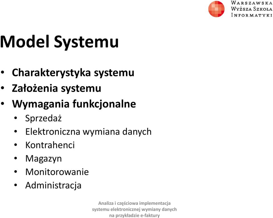 Sprzedaż Elektroniczna wymiana danych