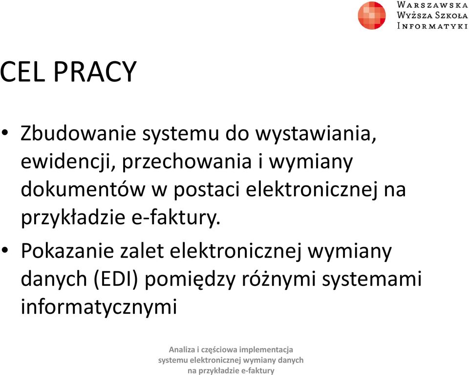 na przykładzie e-faktury.