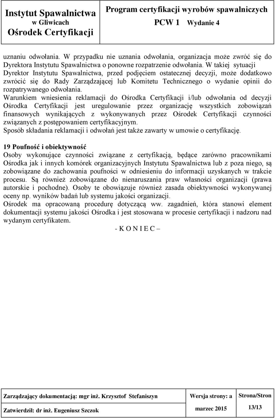 odwołania.