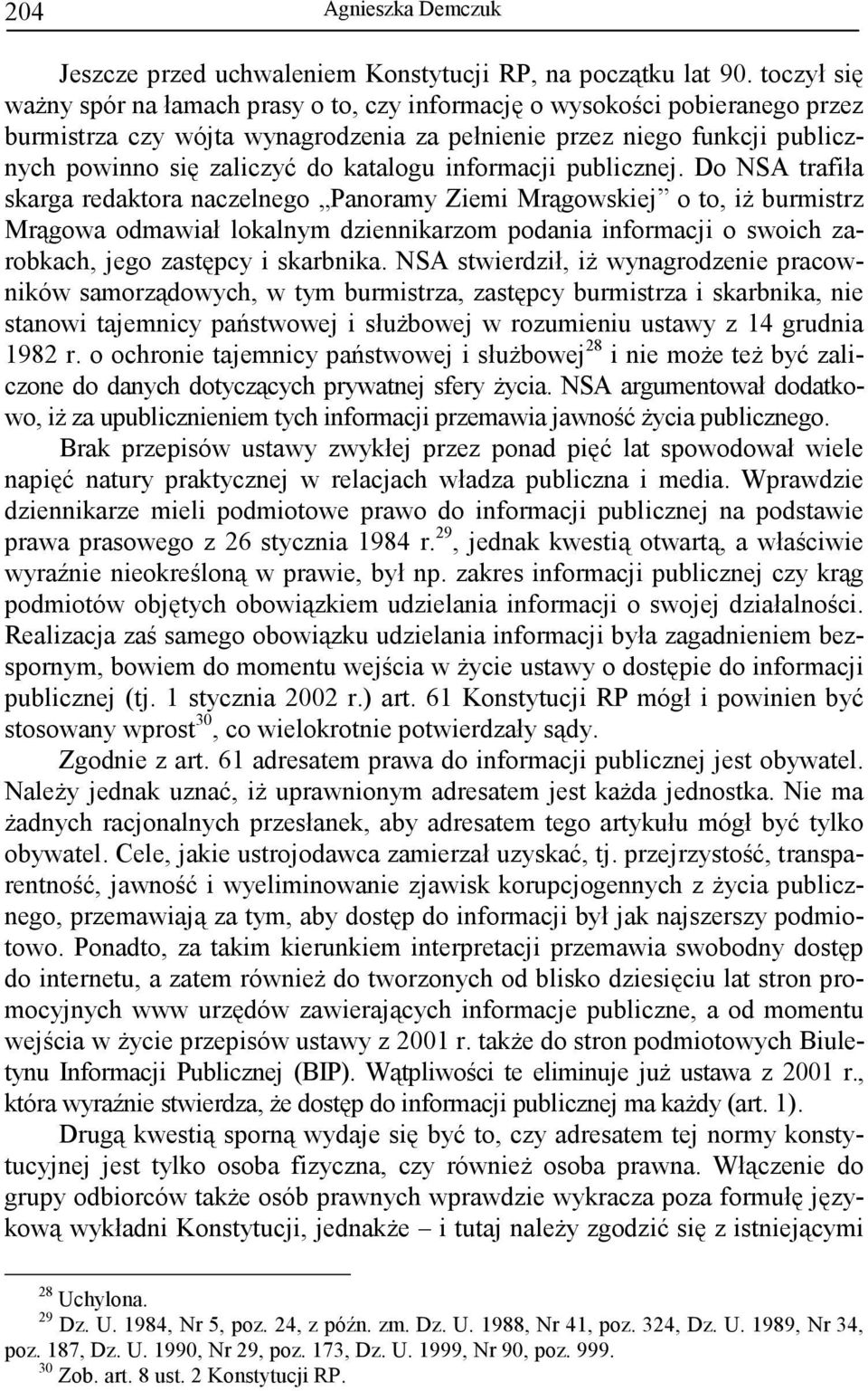 katalogu informacji publicznej.