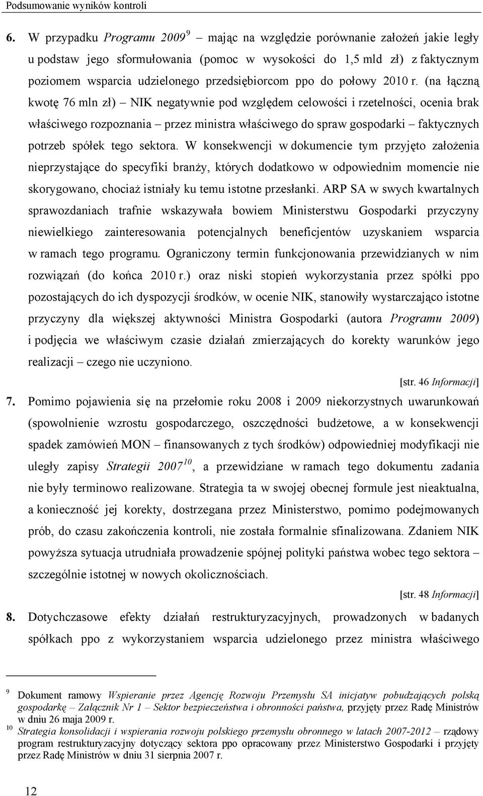 ppo do połowy 2010 r.