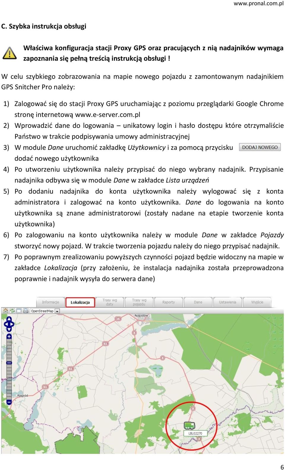 internetową www.e-server.com.