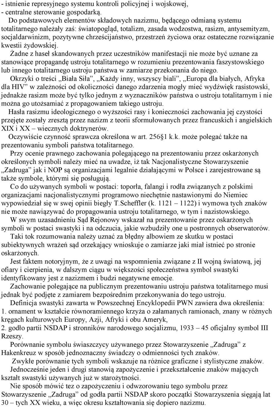 chrześcijaństwo, przestrzeń życiowa oraz ostateczne rozwiązanie kwestii żydowskiej.