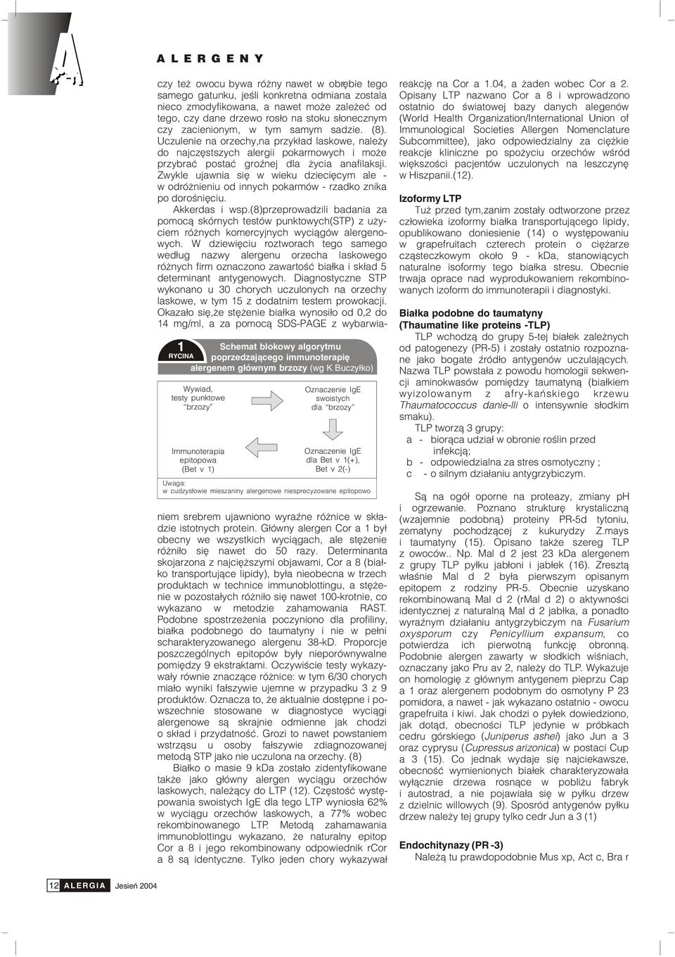 ros³o na stoku s³onecznym (World Health Organization/International Union of czy zacienionym, w tym samym sadzie. (8).