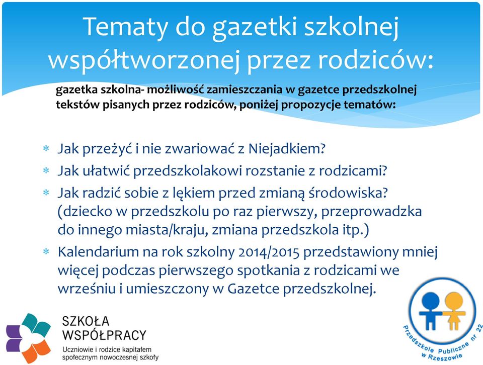 Jak radzić sobie z lękiem przed zmianą środowiska?