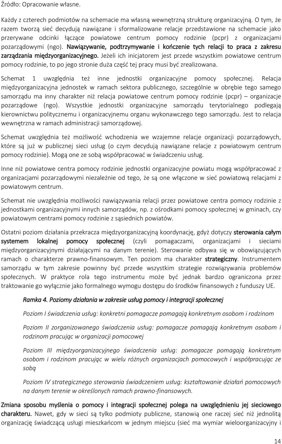 pozarządowymi (ngo). Nawiązywanie, podtrzymywanie i kończenie tych relacji to praca z zakresu zarządzania międzyorganizacyjnego.