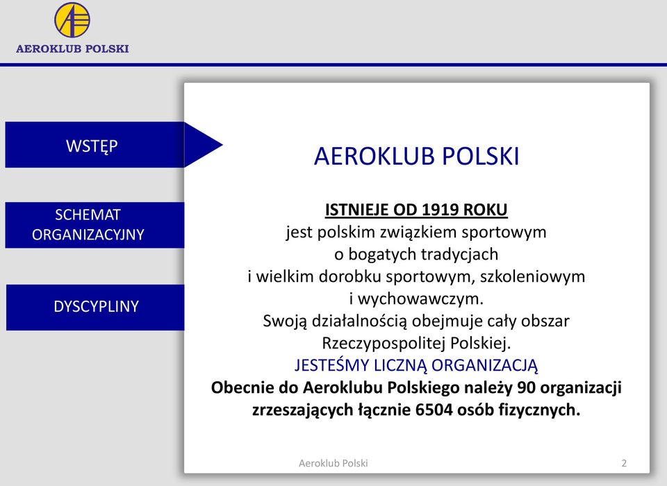 Swoją działalnością obejmuje cały obszar Rzeczypospolitej CZŁONKOWIE Polskiej.