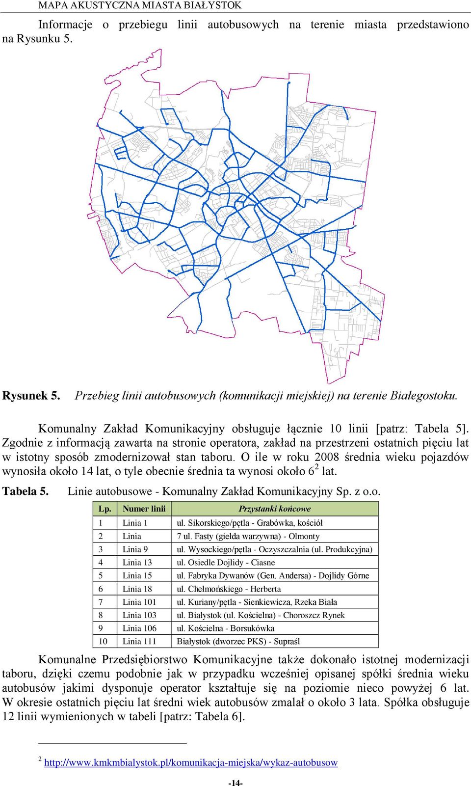 Zgodnie z informacją zawarta na stronie operatora, zakład na przestrzeni ostatnich pięciu lat w istotny sposób zmodernizował stan taboru.