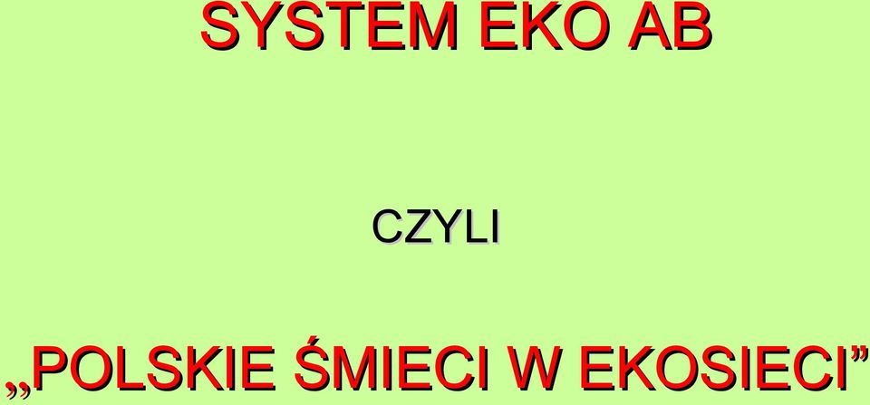 POLSKIE