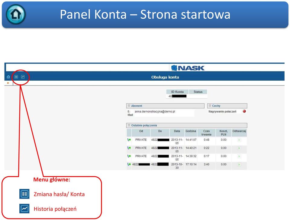 główne: Zmiana