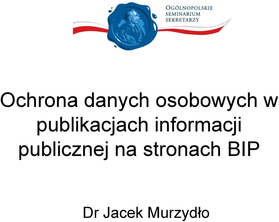 publikacjach informacji