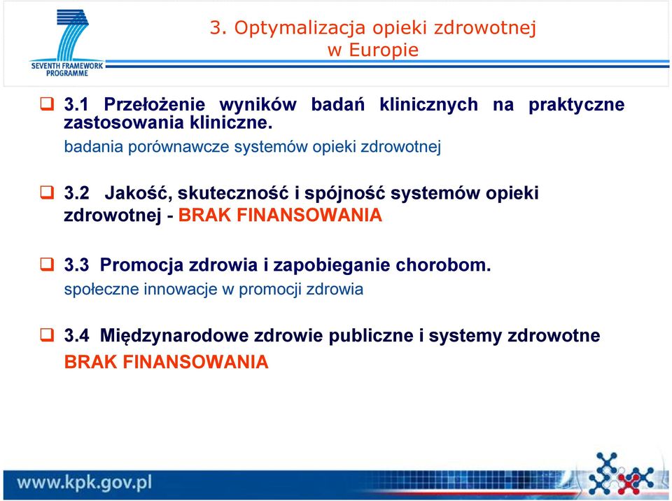 badania porównawcze systemów opieki zdrowotnej 3.