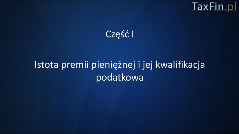 pieniężnej i