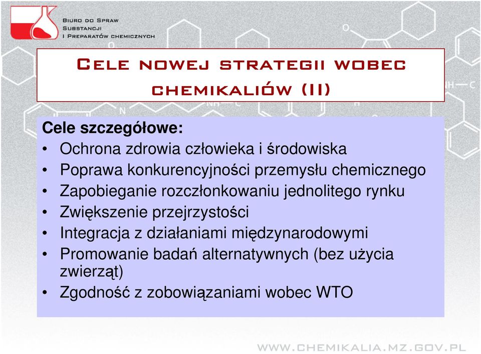 jednolitego rynku Zwikszenie przejrzystoci Integracja z działaniami