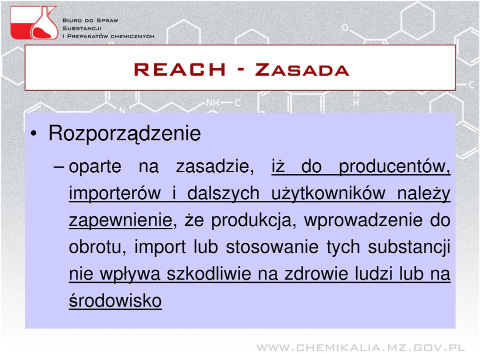 produkcja, wprowadzenie do obrotu, import lub stosowanie