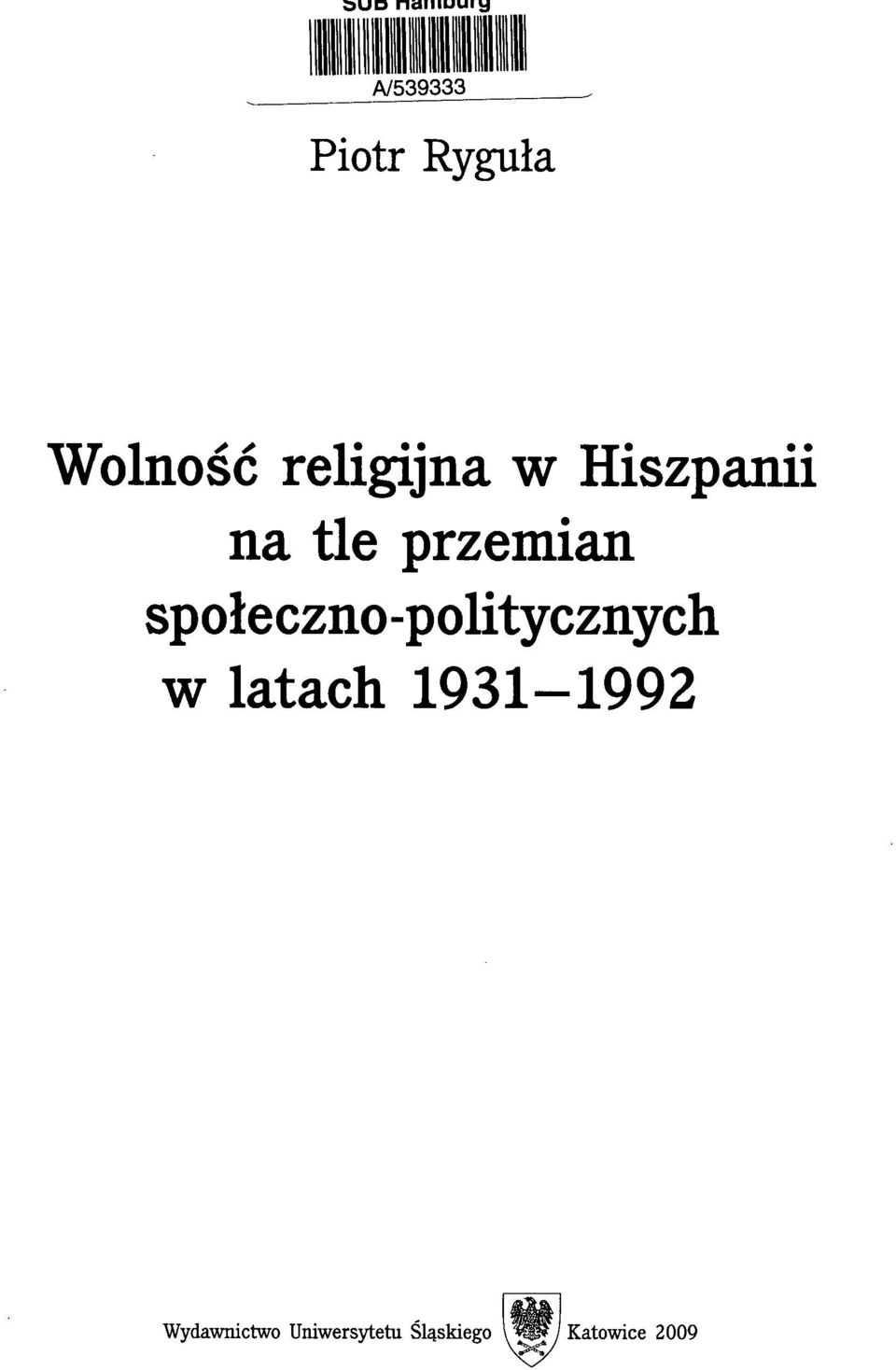 społeczno-politycznych w latach 1931-1992