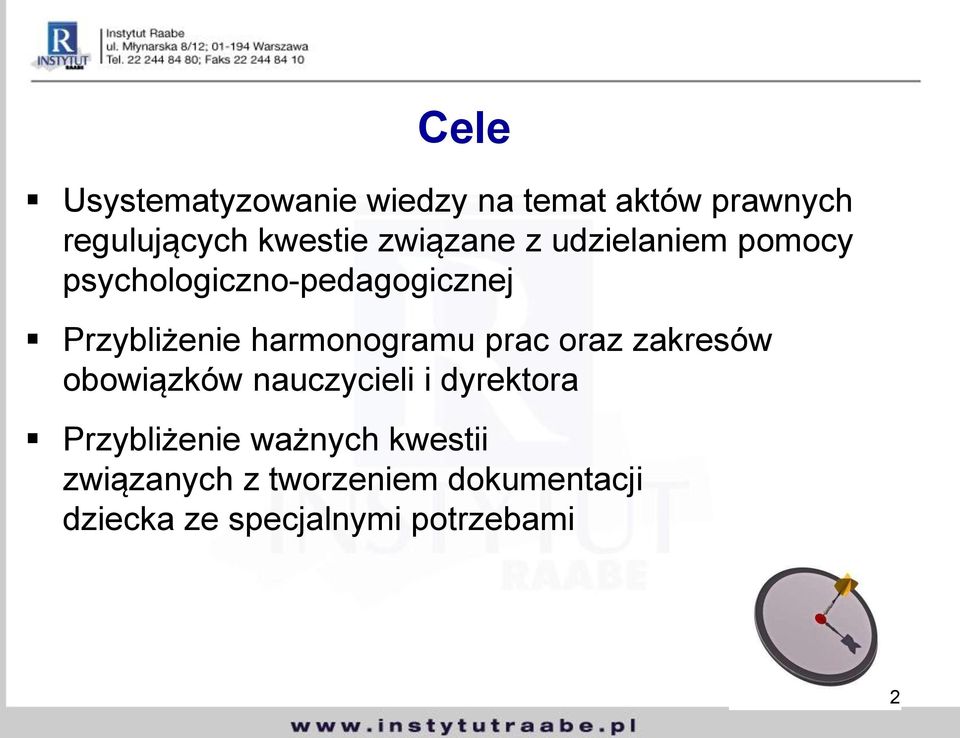 harmonogramu prac oraz zakresów obowiązków nauczycieli i dyrektora