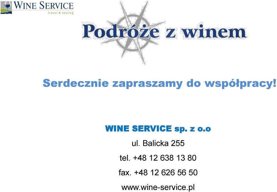 o ul. Balicka 255 tel.
