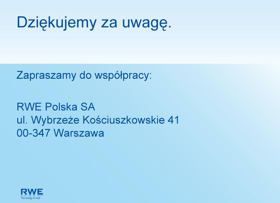 RWE Polska SA ul.