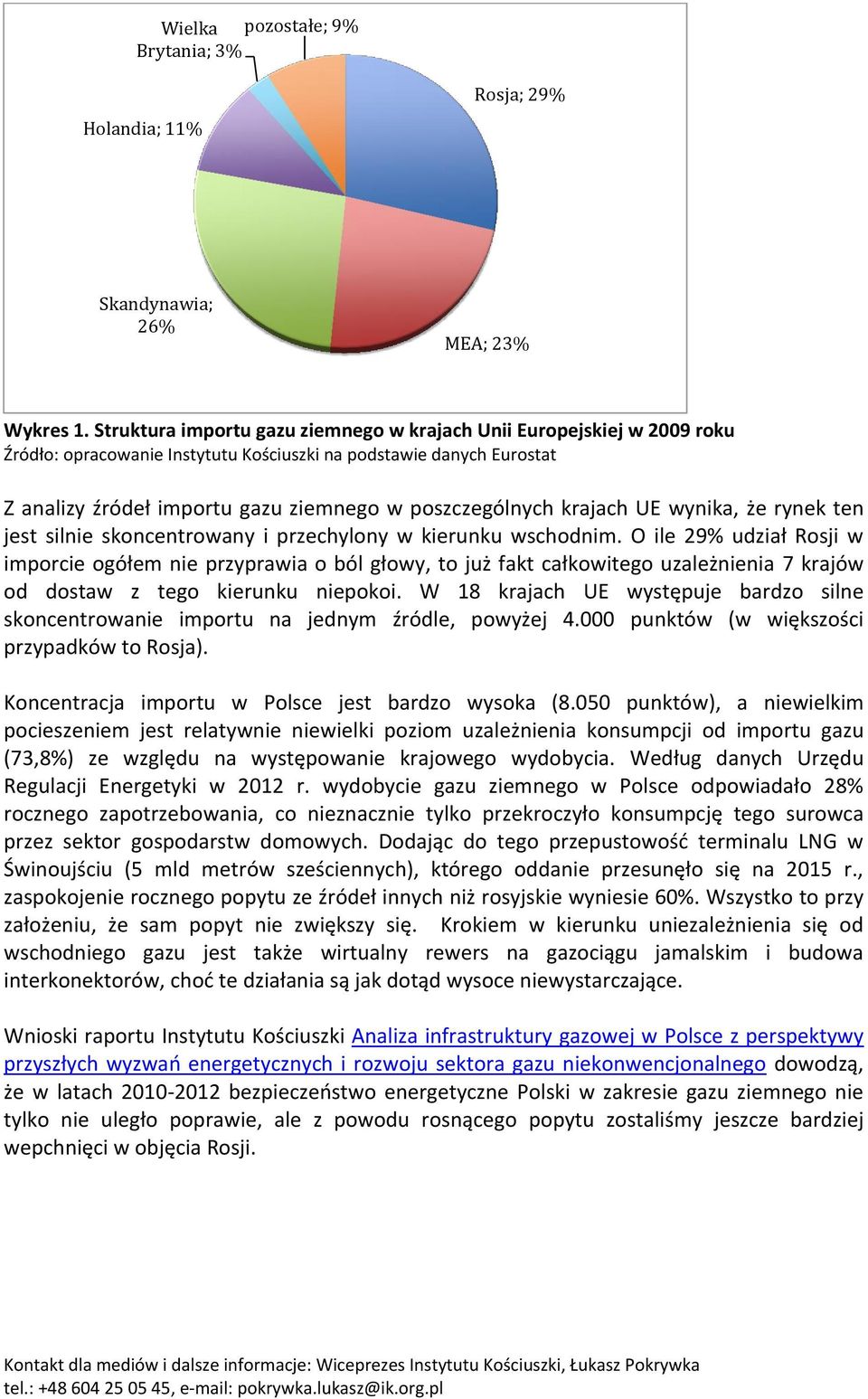 krajach UE wynika, że rynek ten jest silnie skoncentrowany i przechylony w kierunku wschodnim.