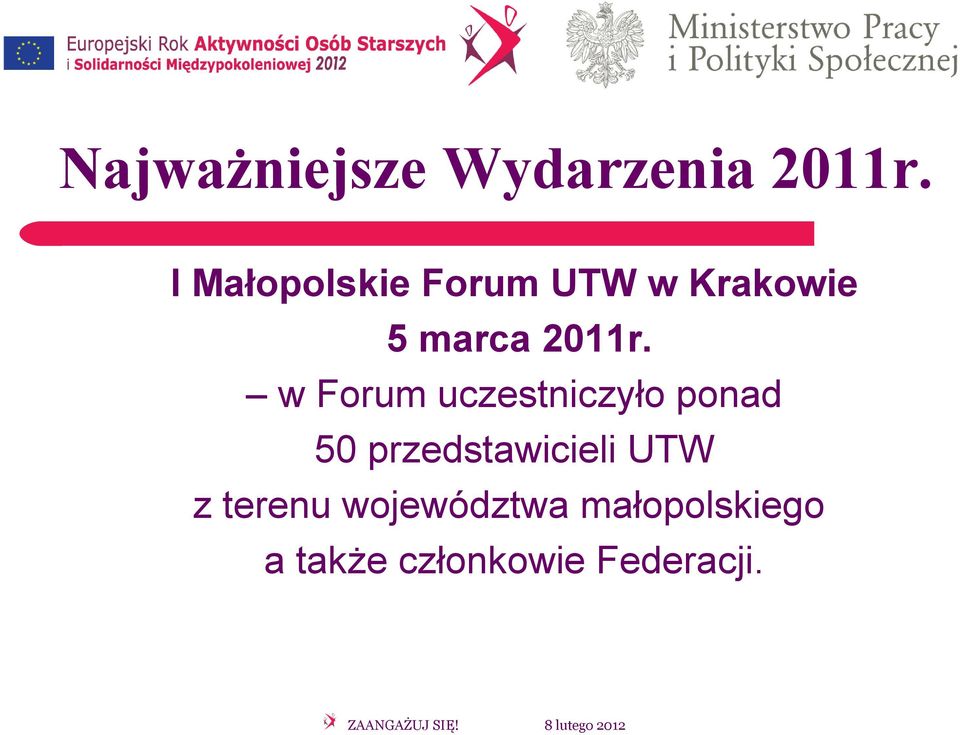 w Forum uczestniczyło ponad 50 przedstawicieli