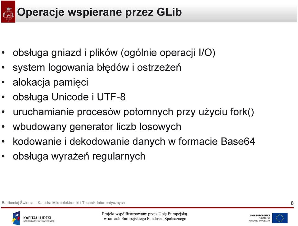 uruchamianie procesów potomnych przy użyciu fork() wbudowany generator liczb