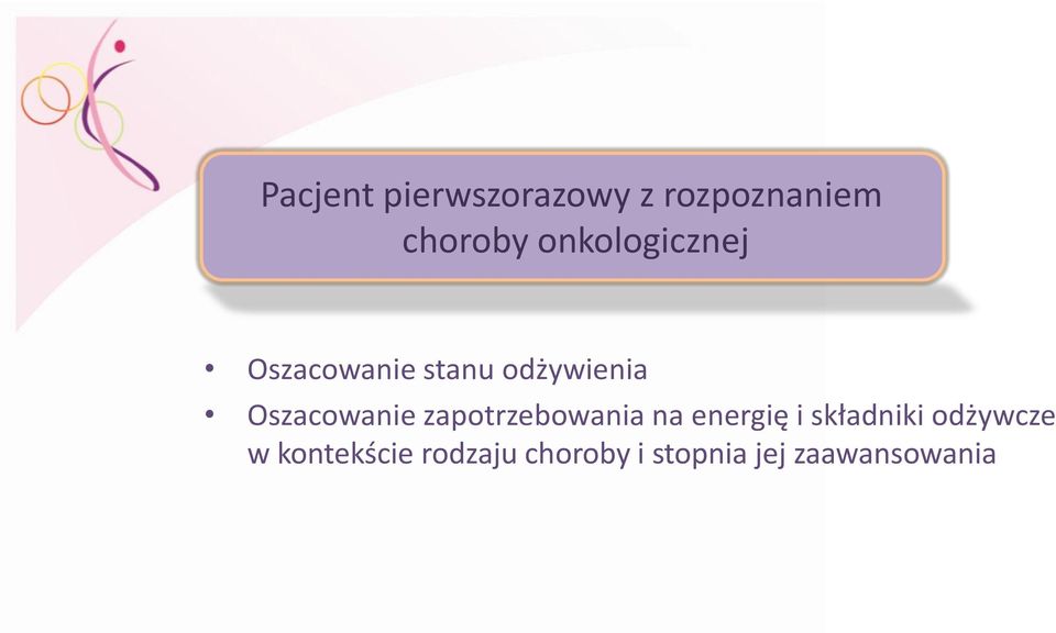 Oszacowanie zapotrzebowania na energię i składniki