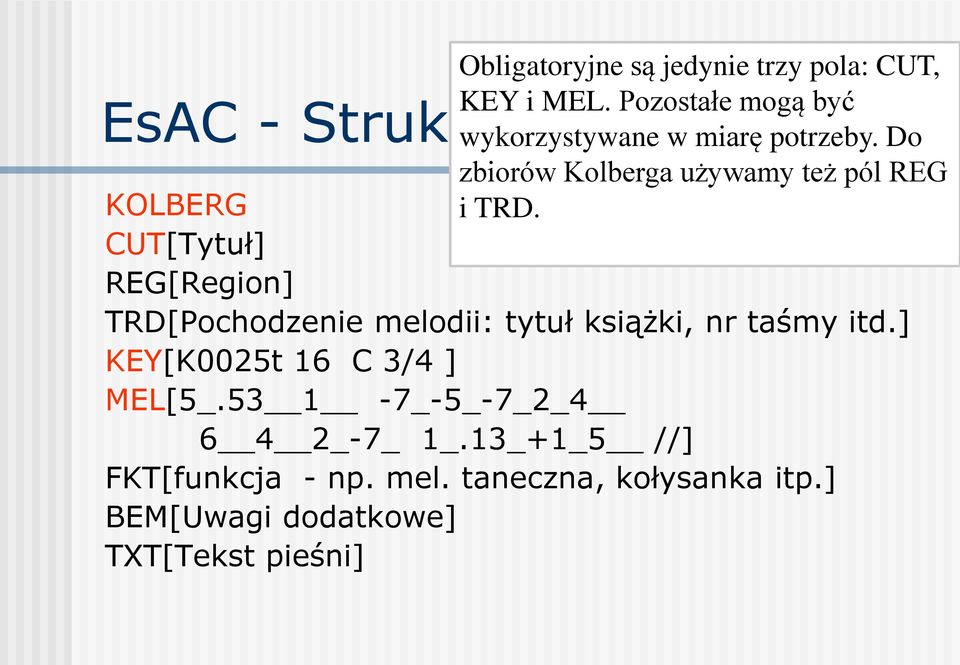 TRD[Pochodzenie melodii: tytuł książki, nr taśmy itd.] KEY[K0025t 16 C 3/4 ] MEL[5_.