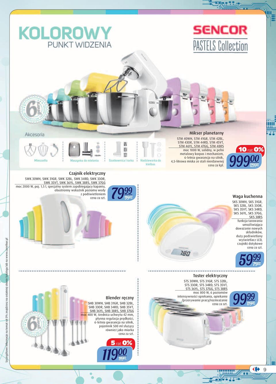 SHB 37GG moc 400 W, średnica uchwytu 42 mm, płynna regulacja prędkości, 6-letnia gwarancja na silnik, pojemnik 500 ml służący również jako miarka 119 00 149 00 Mikser planetarny STM 40WH, STM 41GR,