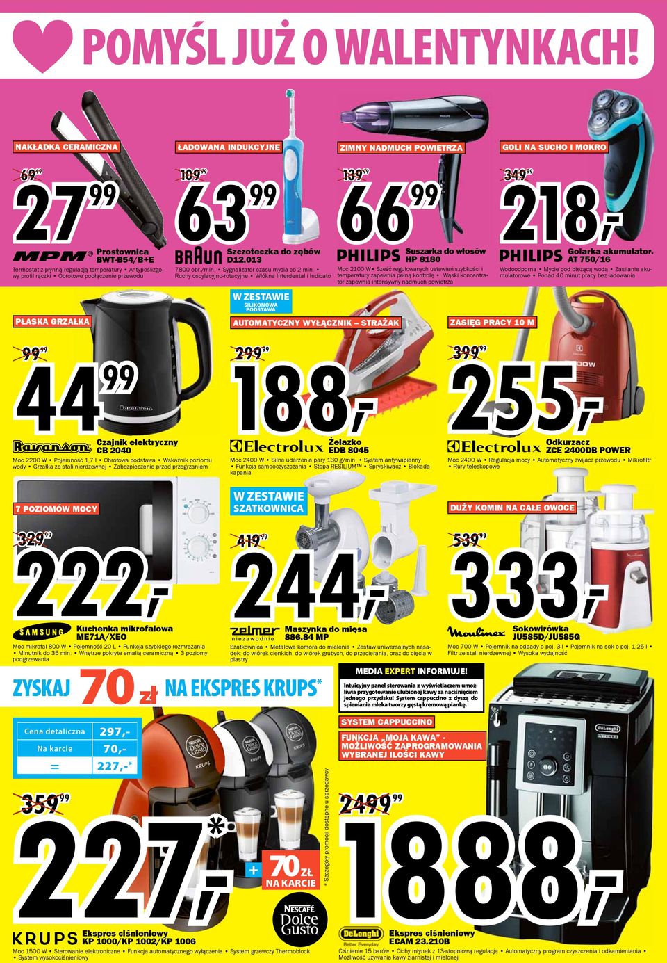 podłączenie przewodu PŁASKA GRZAŁKA 63 109 Szczoteczka do zębów D12.013 7800 obr./min. Sygnalizator czasu mycia co 2 min.