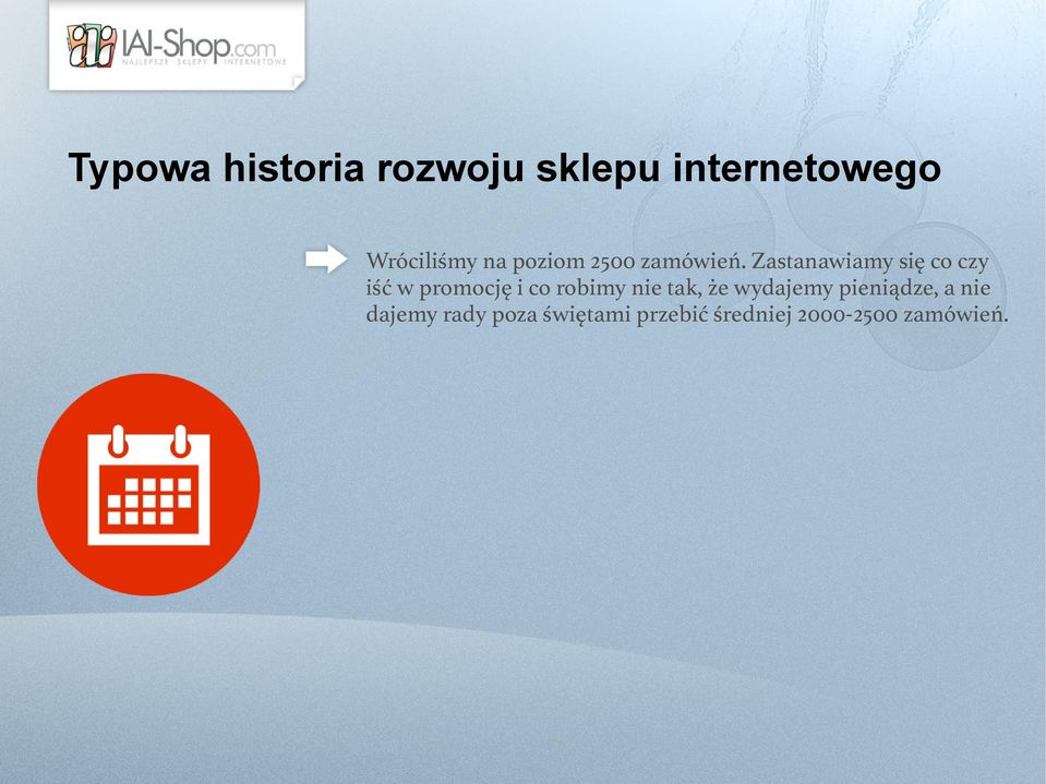 Zastanawiamy się co czy iść w promocję i co robimy nie