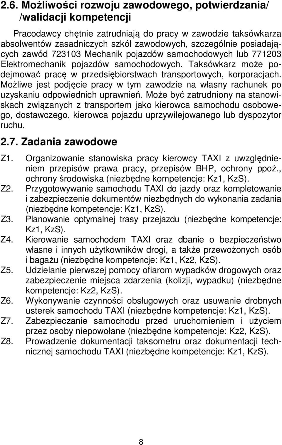 Możliwe jest podjęcie pracy w tym zawodzie na własny rachunek po uzyskaniu odpowiednich uprawnień.