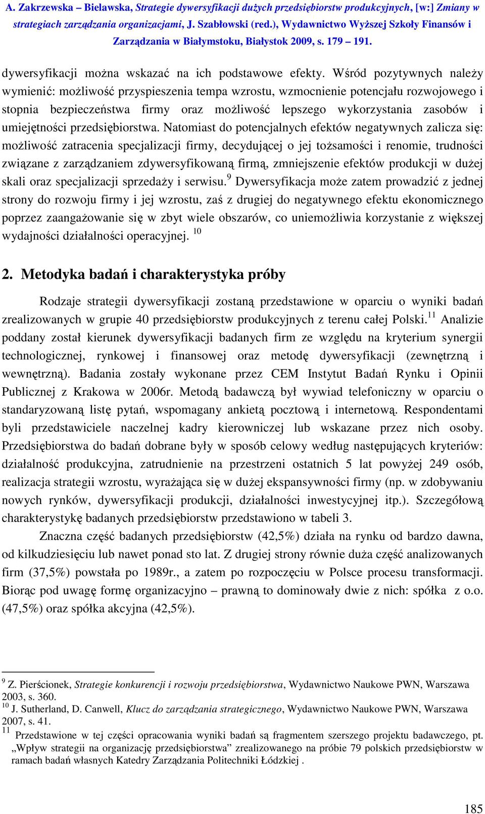 umiejętności przedsiębiorstwa.