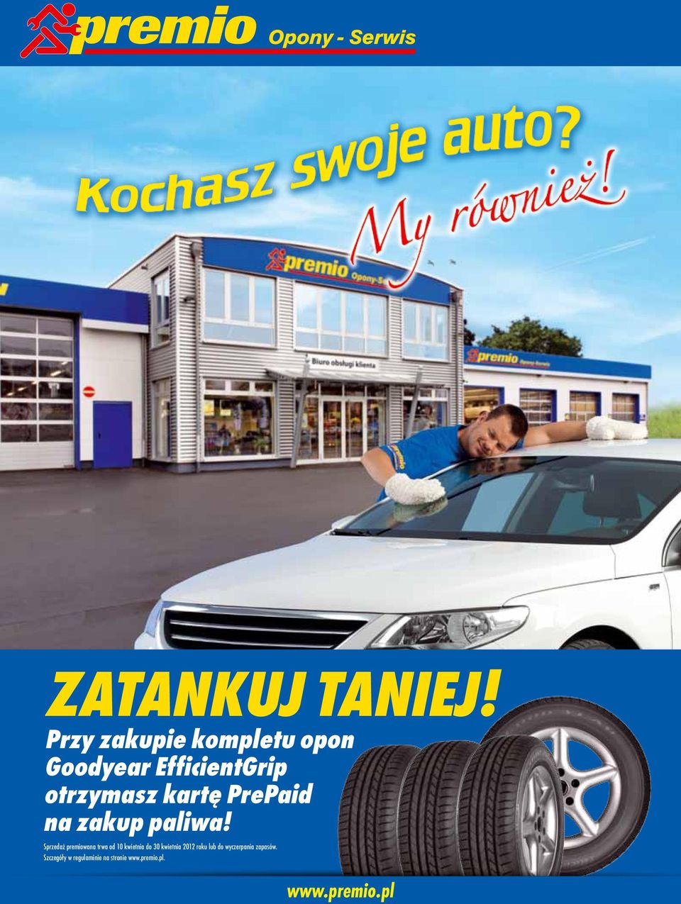 otrzymasz kartę PrePaid na zakup paliwa!