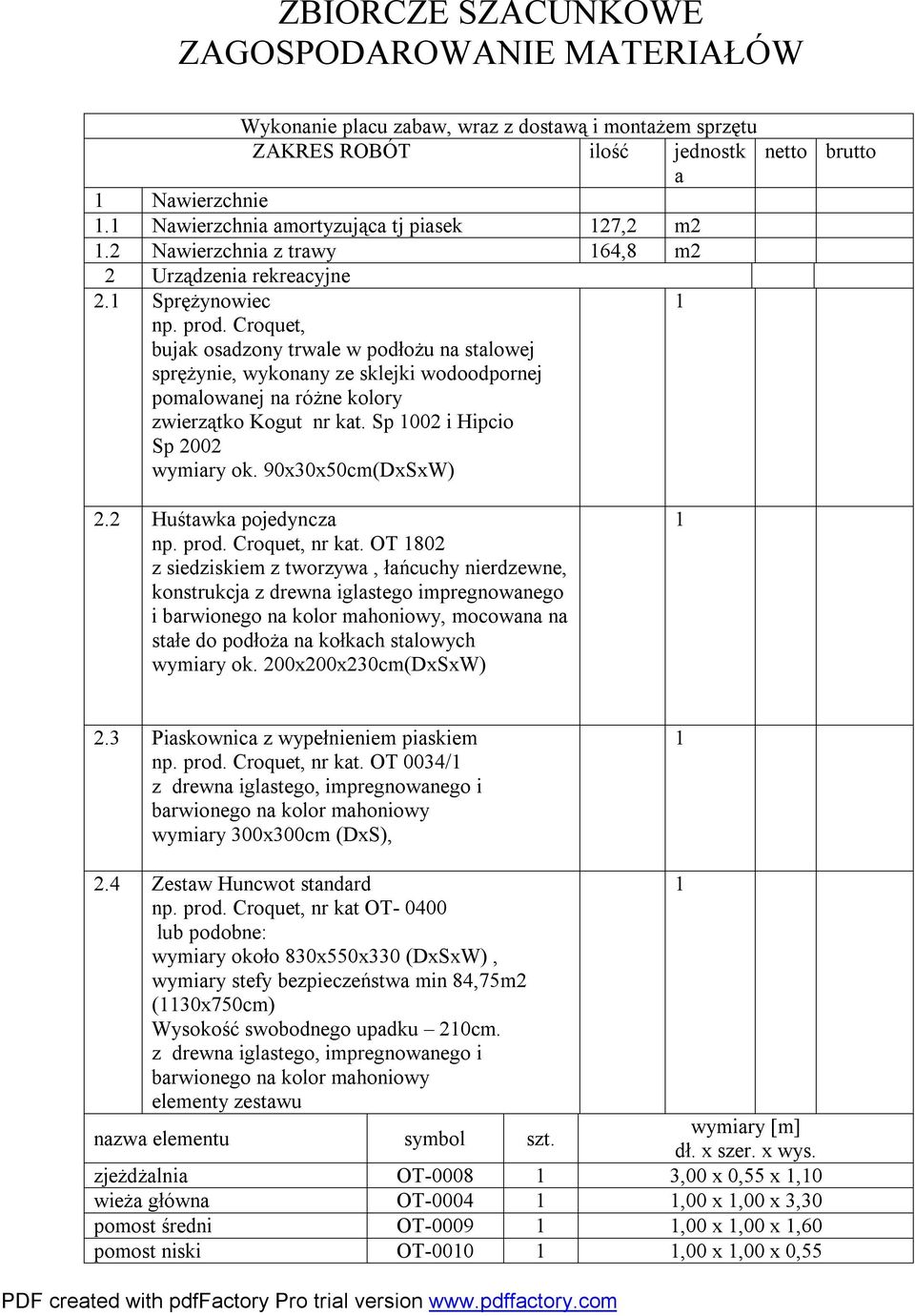Croquet, bujak osadzony trwale w podłożu na stalowej sprężynie, wykonany ze sklejki wodoodpornej pomalowanej na różne kolory zwierzątko Kogut nr kat. Sp 002 i Hipcio Sp 2002 wymiary ok.