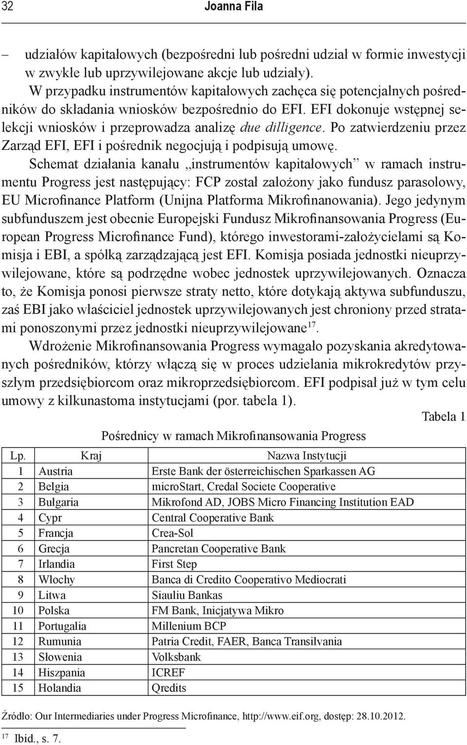 Po zatwierdzeniu przez Zarząd EFI, EFI i pośrednik negocjują i podpisują umowę.