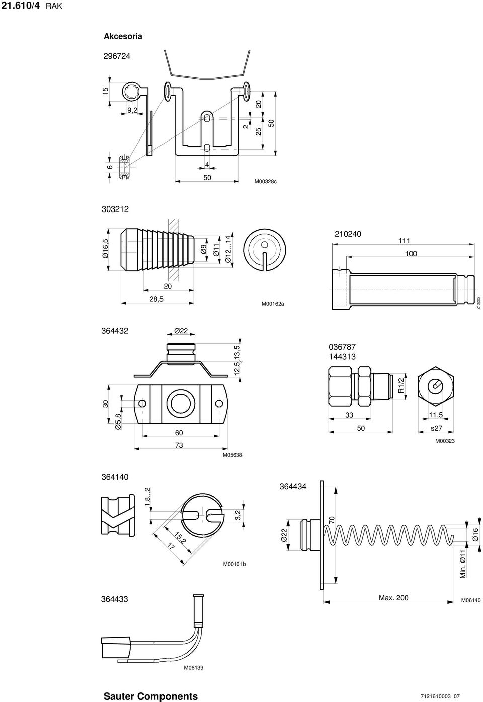 ..14 210240 111 100 28,5 20 M00162a Z10225 364432 Ø22 13,5 12,5 036787