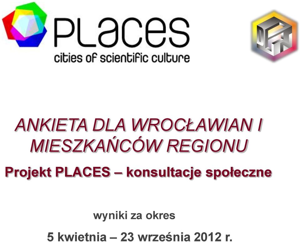 PLACES konsultacje społeczne