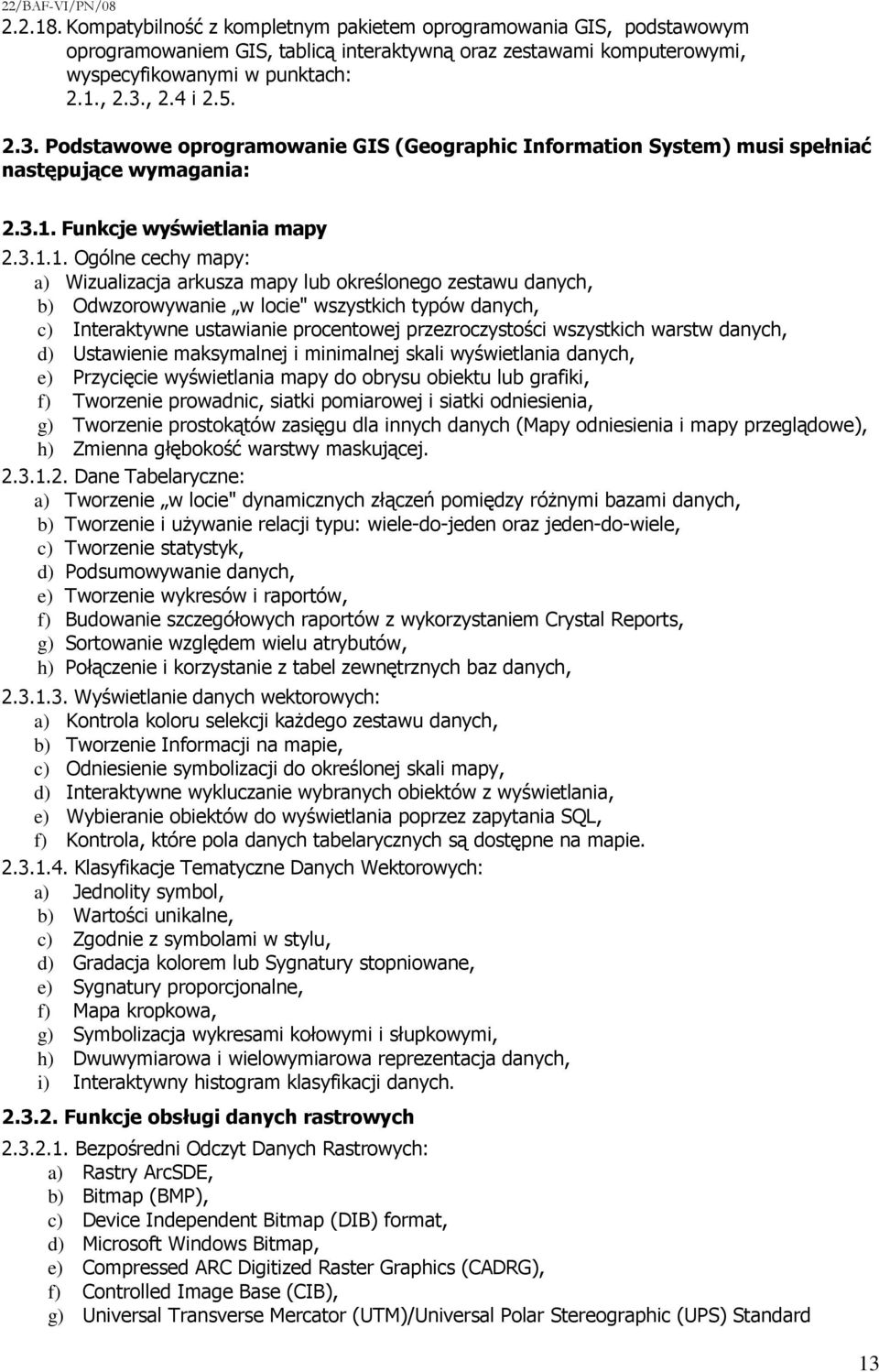 Funkcje wyświetlania mapy 2.3.1.