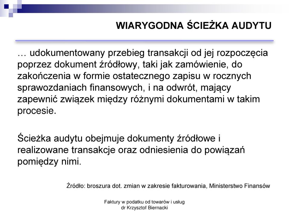 zapewnić związek między różnymi dokumentami w takim procesie.